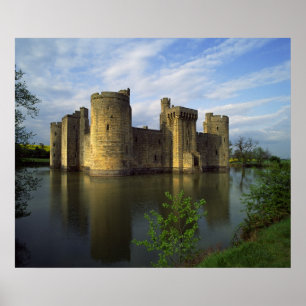 Engeland, Sussex, Bodiam Castle Poster