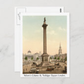  Engeland, Trafalgar Square London Briefkaart (Voorkant / Achterkant)