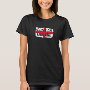 Engeland Vlag Brits Uk Engels Kruis Vlaggen Mannen T-shirt