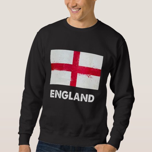 Engeland Vlag Engels Trui (Voorkant)