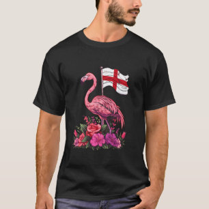 Engeland Vlag Flamigo Engelse Roots Engeland Engel T-shirt
