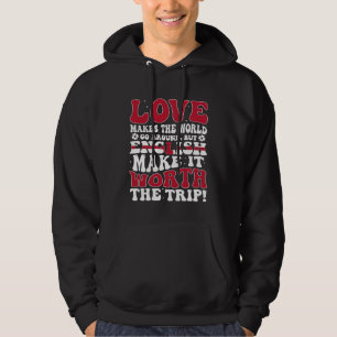 Engeland Vlag Mannen & Vrouwen Schattig Til Engels Hoodie