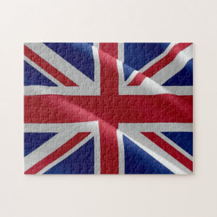 Engeland - Vlag Waving United Kingdom - Legpuzzel