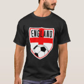Engeland Voetbal Engels Football Jersey Crest T-shirt (Voorkant)