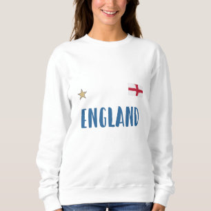 Engeland Voetbal Fan Shirt Engelse Vlag