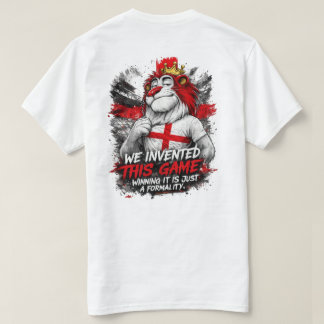 Engeland Voetbal Fan T-shirt Uitvinder van het Spe