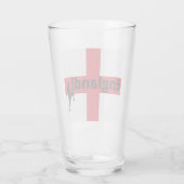 Engeland voetbal glas (Achterkant)