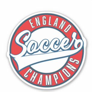 Engeland Voetbal Kampioenen logo Sticker