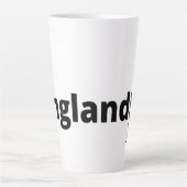 Engeland voetbal latte mok (Voorkant)