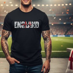 Engeland Voetbal Voetbalfan T-shirt