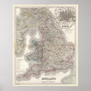 Engeland, Wales 2 Poster