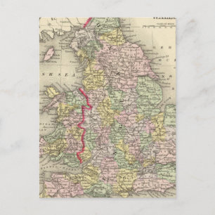 Engeland, Wales 4 Briefkaart