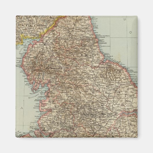 Engeland, Wales N Magneet (Voorkant)