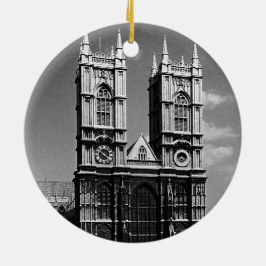  Engeland Westminster Abbey 1970 Keramisch Ornament (Achterkant)