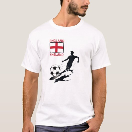 Engeland Wit T-shirt. 01 T-shirt (Voorkant)