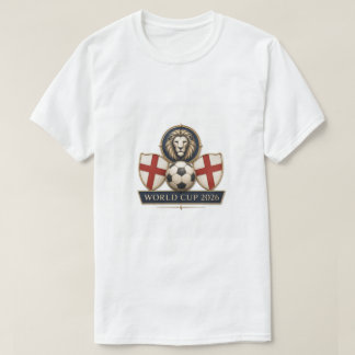 Engeland WK 2026 Leeuw Voetbal T-Shirt