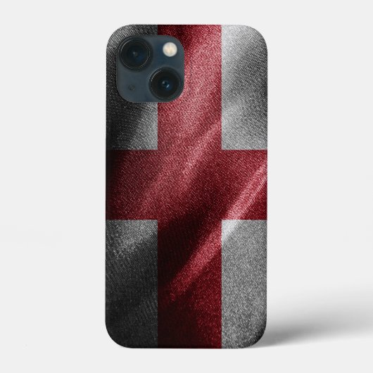 Engeland zijde vlag Case-Mate iPhone case (Achterkant)