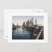 EngelandLowestoft Pier Head 1890's Briefkaart (Voorkant / Achterkant)