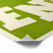 Engelberg, Suisse, Affiche de ski (Coin)