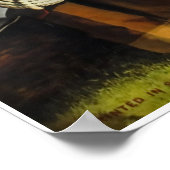 Engelberg, Suisse, Affiche de ski (Coin)