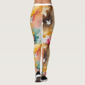 Engelen abstract leggings (Achterkant)