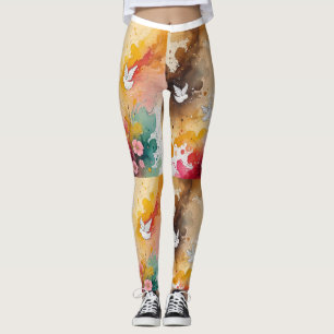 Engelen abstract leggings
