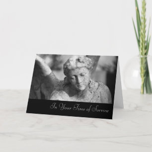 Engelen bezoeken · Sympathy Card Kaart