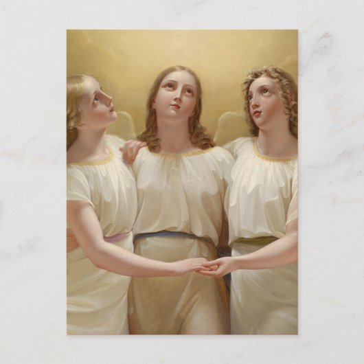 engelen briefkaart (Voorkant)