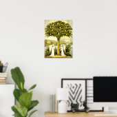 engelen en duiken in Lemon Tree Poster (Thuiskantoor)