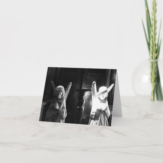 Engelen Feestdagen Kaart (Voorkant)