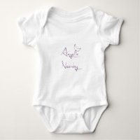 Engelen in de buurt geloof/cadeau voor de doop bab