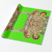 Engelen inpakpapier (Uitgerold)