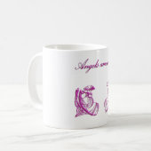 engelen koffiemok (Voorkant links)