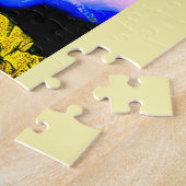 Engelen met lichten legpuzzel (Zijkant)