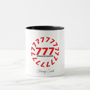 Engelen nummer 777 - Luck & Spiritueel Awakening Mok