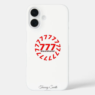 Engelen nummer 777 – Spirituele groei en geluk iPhone 16 Hoesje