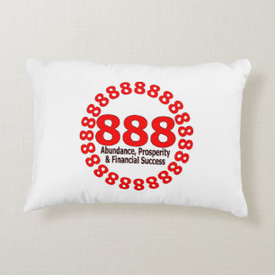 Engelen nummer 888 – Abundance & Harmony Accent Kussen