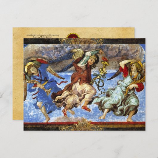 Engelen uit veronderstelling en aankondiging door  (Voorkant / Achterkant)