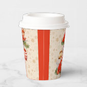 Engelen versieren de kerstboom papieren bekers (Rechts)