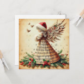 engelen Vlakkerkaart Kaart (Voorkant / Achterkant in situ)