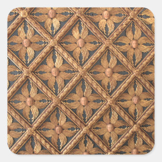 Engelen. Zes gevleugelde serafijnen. Galleria dell Vierkante Sticker