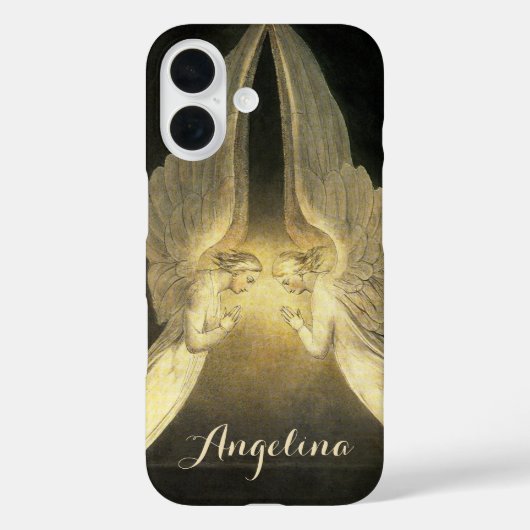  engelen zweven over Jezus Christus Case-Mate iPhone Case (Achterkant)