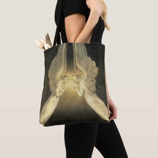 engelen zweven over Jezus Christus Draagtas (Dichtbij)