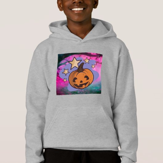 engelenbak Halloween pompoen (Voorkant)
