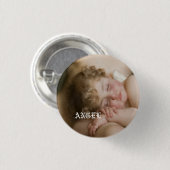 engelengel ronde button 3,2 cm (Voorkant /achterkant)