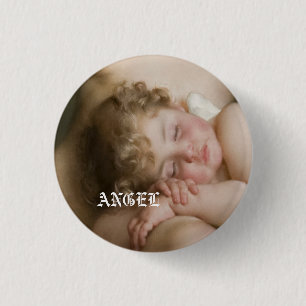 engelengel ronde button 3,2 cm