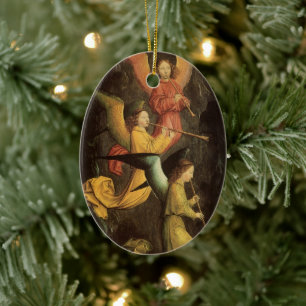 Engelenkoor van Simon Marmion, Renaissancekunst Keramisch Ornament