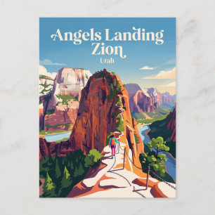 Engelenlanding Zion USA Briefkaart
