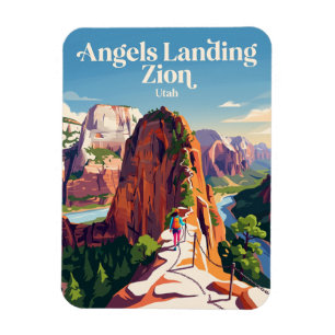 Engelenlanding Zion USA Magneet