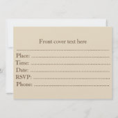 Engelentrompetten Kaart (Achterkant)